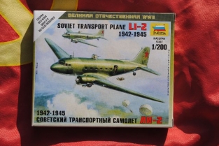 Zvezda 6140 Soviet Transport Plane LI-2 1942-1945
